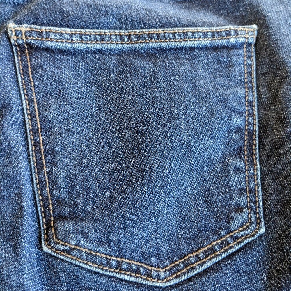 Universal Thread Dark Wash Ankle Bootcut Blue Jea… - image 8